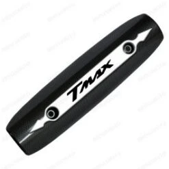 PROTECTION CHALEUR SILENCIEUX CARBON T-MAX 500 530 2007-2016 LOGO 3D BLANC NOIR