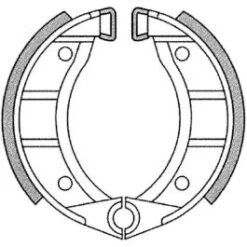 GARNITURES FREIN C4 BS 019