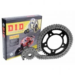 CHAINE DID 520VX3 PIGNON 14 ARRIERE 42 STS 3 CHAINE DID 520VX3 PIGNON 14 ARRIERE 42 STS