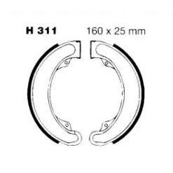 Garnitures Frein EBC H311