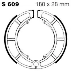 Garnitures Frein EBC S609