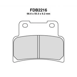 Plaquettes Frein Moto FERODO FDB2216P 3 Plaquettes Frein Moto FERODO FDB2216P