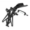 SUPPORT PLAQUE IMMATRICULATION LIGHTECH TARDU109B1 -Magasin D'Accessoires Moto lightech tardu109b1 977514 01