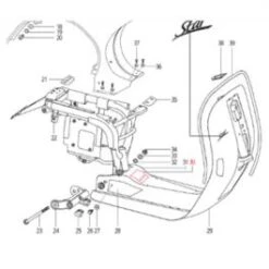 CHASSIS MOTO LML 0695