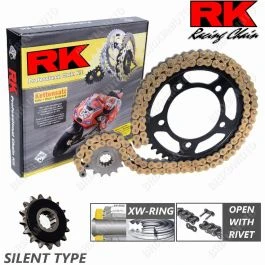 CHAINE RK 525ZXW PIGNON 17S ARRIERE 41 GBR 3 CHAINE RK 525ZXW PIGNON 17S ARRIERE 41 GBR