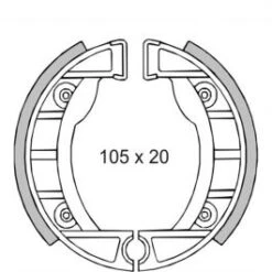 GARNITURES FREIN RMS 414497